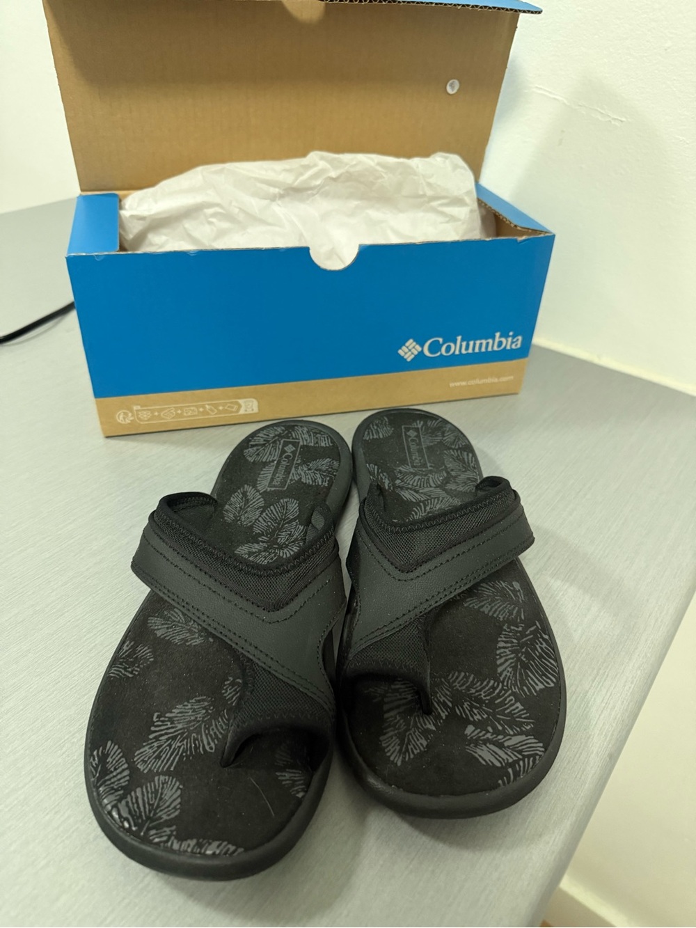 Columbia Kea II Sandals, Black/Grey – Women’s Size 11